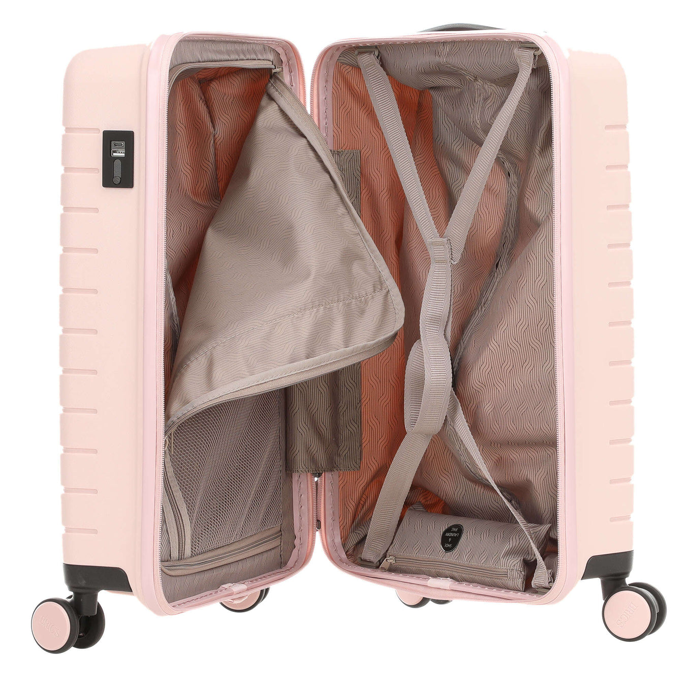 Brics BY Ulisse Spinner (4 wheels) perle rose