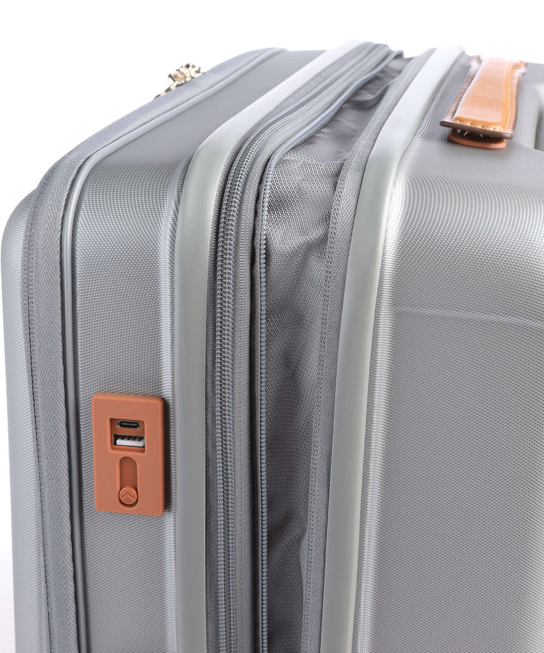 Brics Capri Spinner (4 wheels) silver