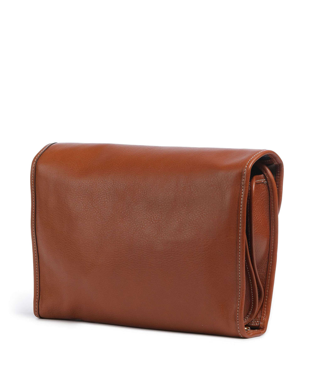 Brics Life Pelle Toiletry bag cognac