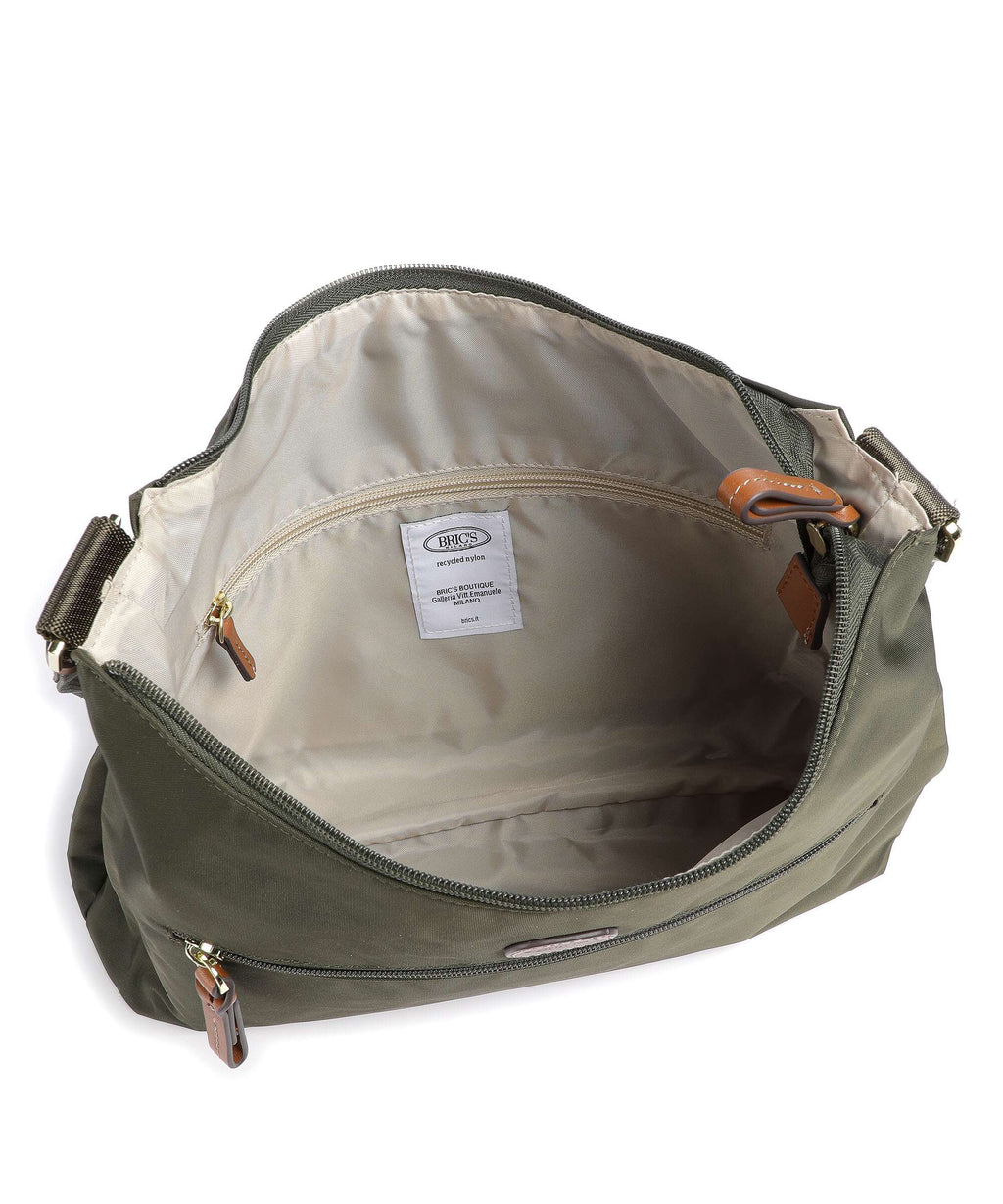 Brics X-Collection Hobo bag olivgruen