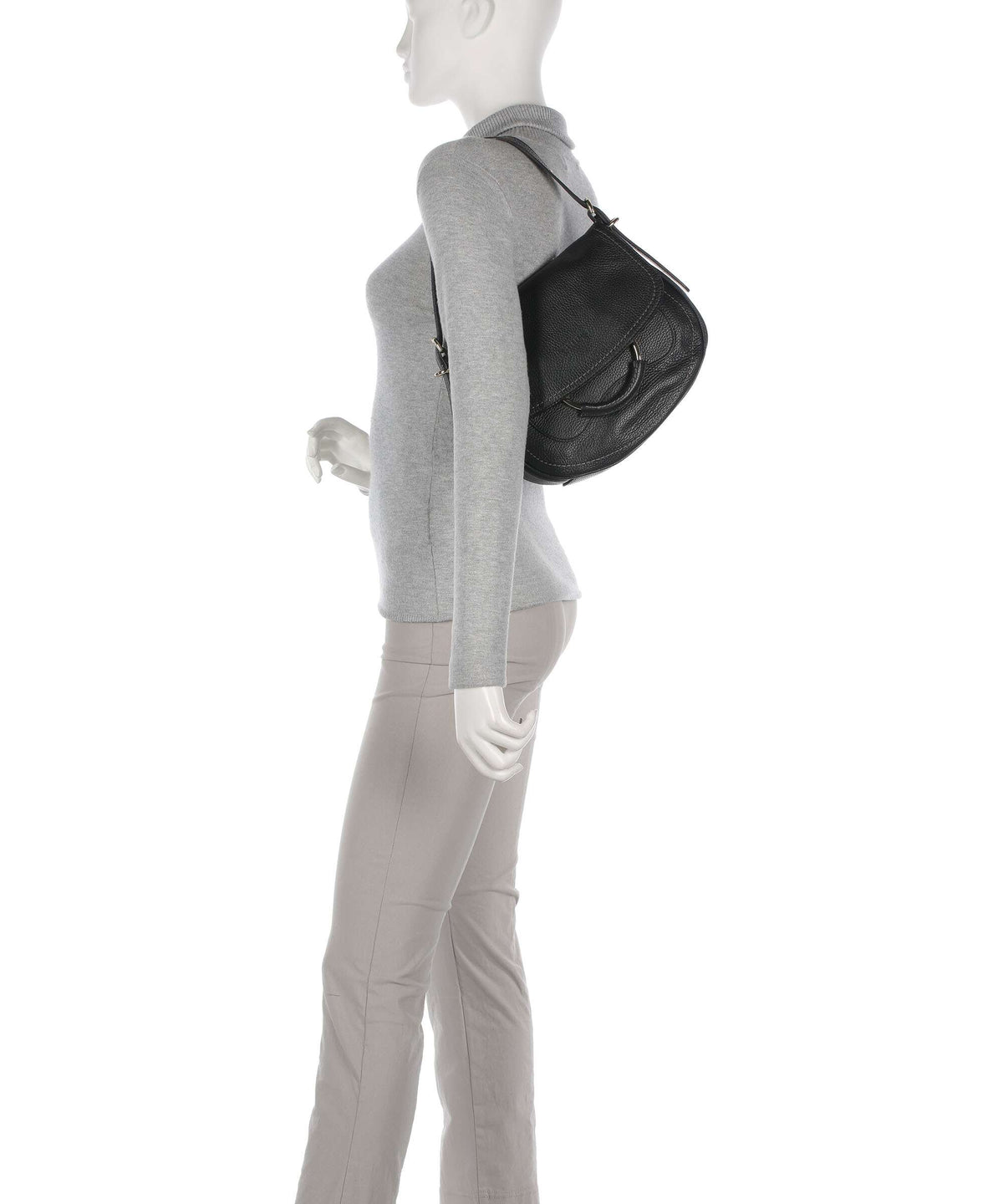 Brics Gondola Stella medium Shoulder bag nero