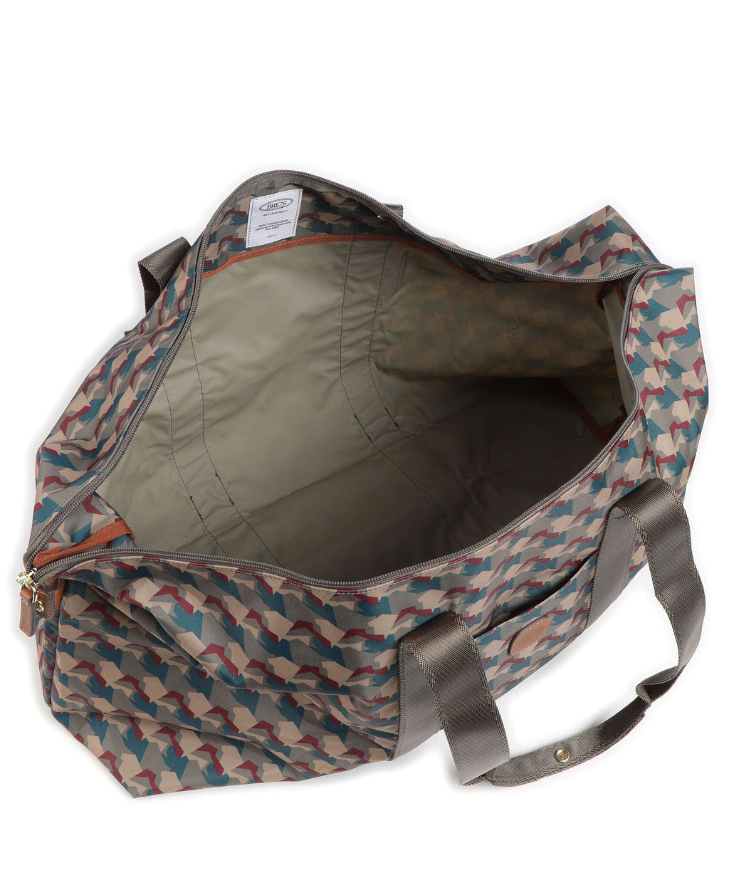 Brics X-Collection L Weekend bag geometric camou