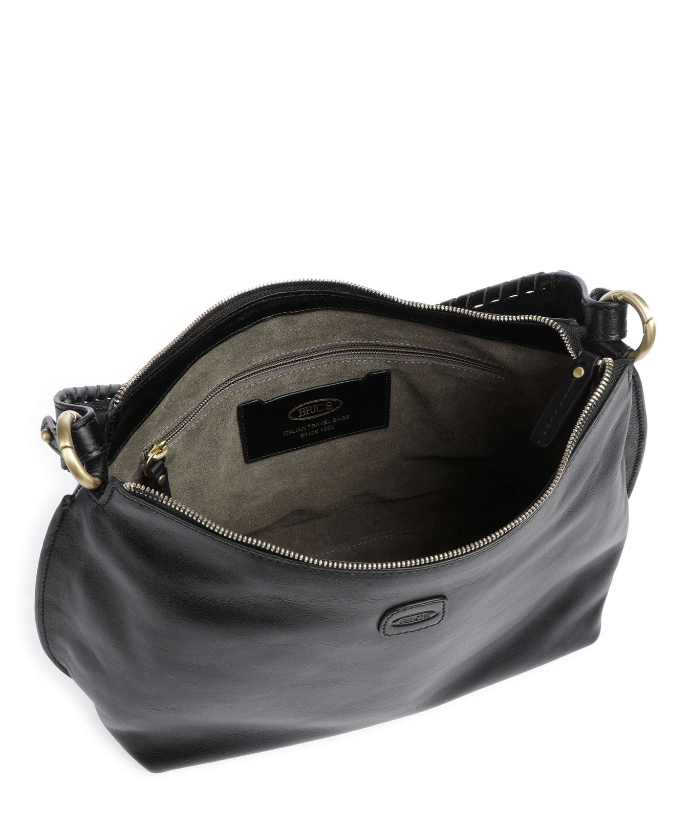 Brics Volterra Hobo bag black