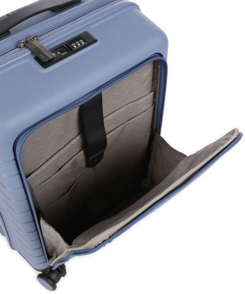 Brics Ulisse Spinner (4 wheels) grey blue