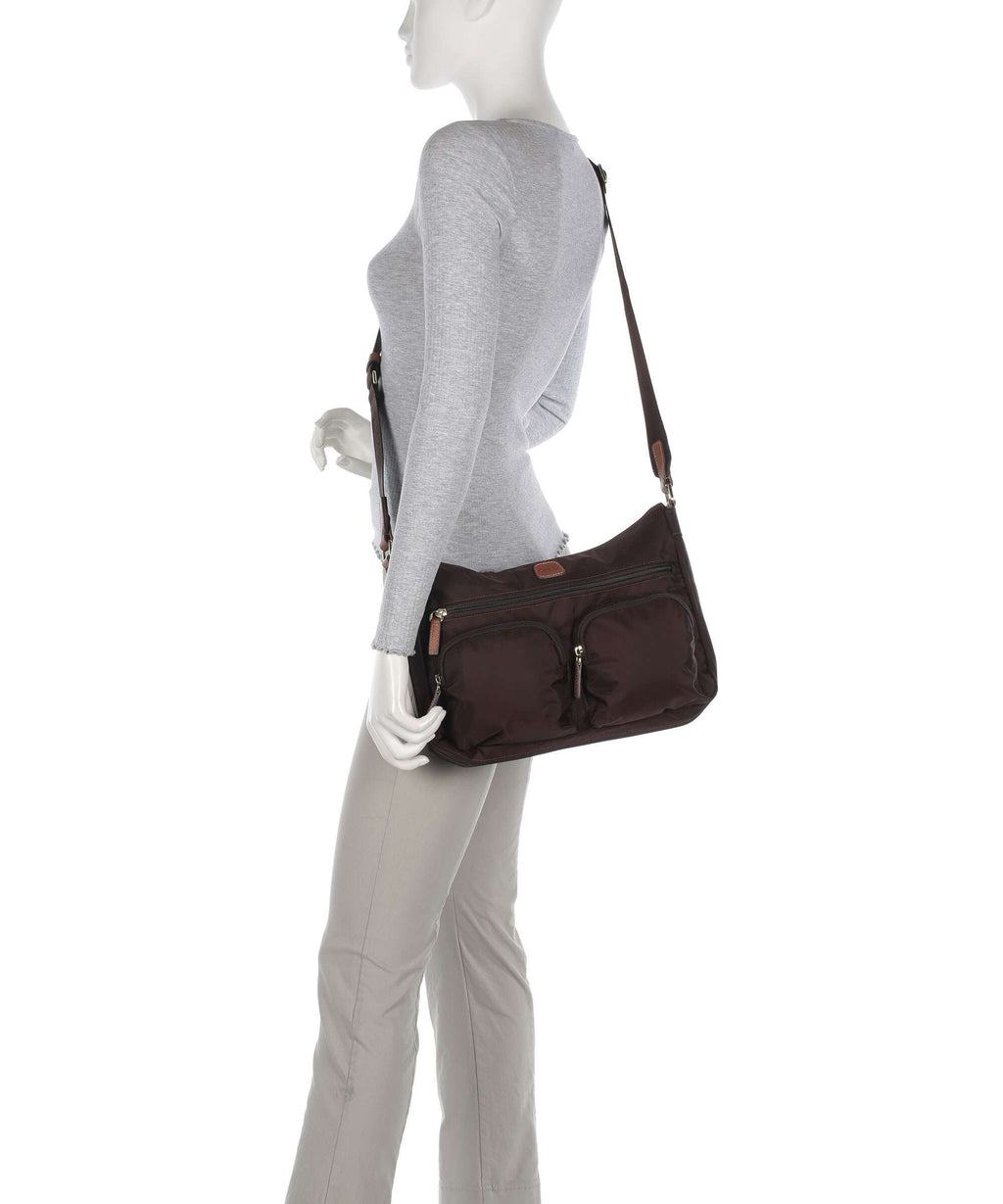 Brics X-Collection Crossbody bag brown