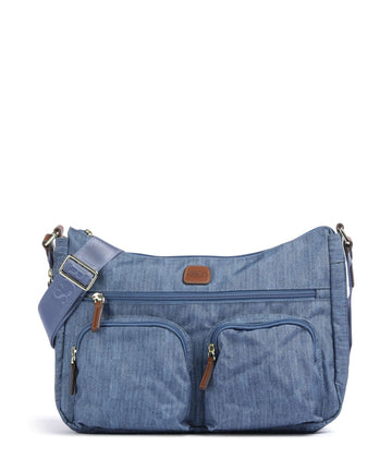 Brics X-Collection Taška cez rameno jeans