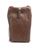 Brooks England Pickwick Leather Small Rolltop batoh dark tan