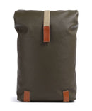 Brooks England Pickwick Cotton Canvas Small Rolltop batoh moss