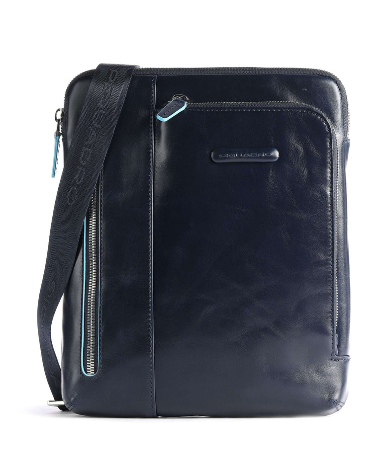 Piquadro Blue Square Crossbody bag blu