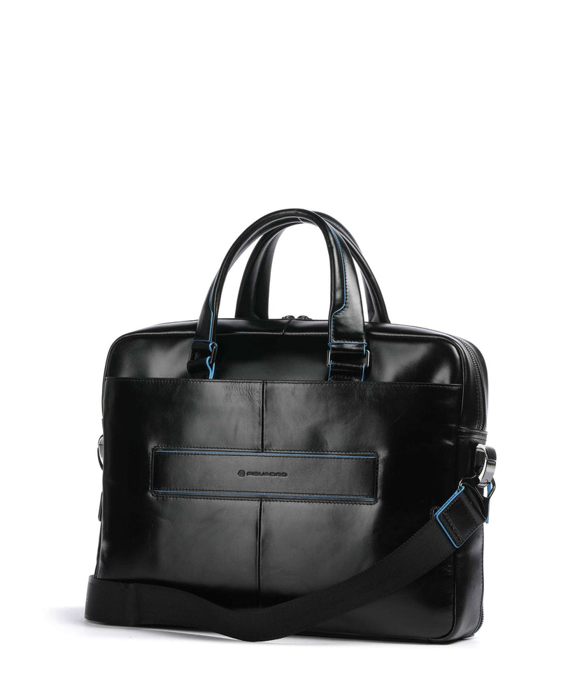 Piquadro Blue Square Briefcase nero
