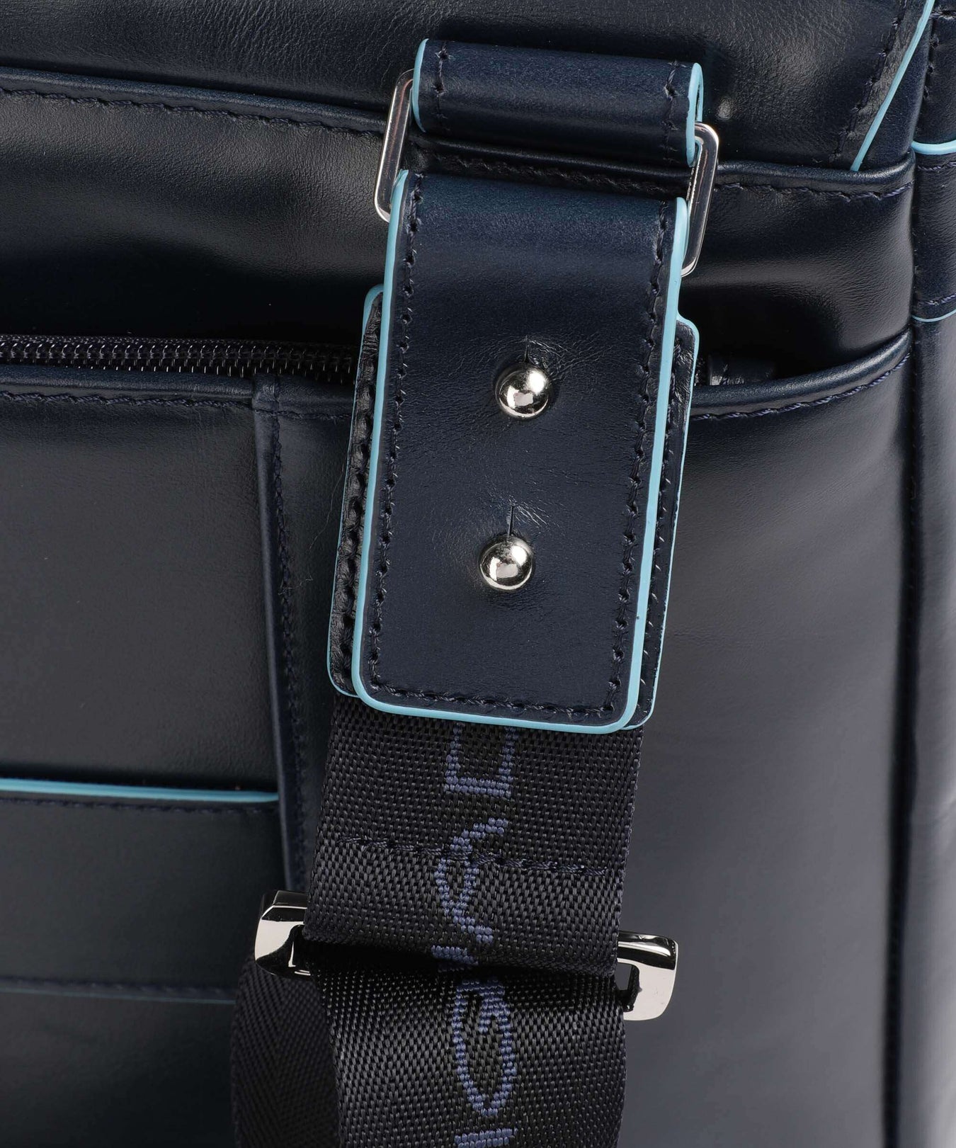 Piquadro Blue Square Briefcase blu