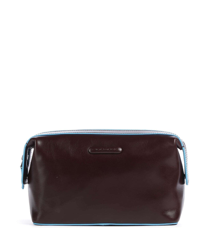 Piquadro Blue Square Toiletry bag mahogany