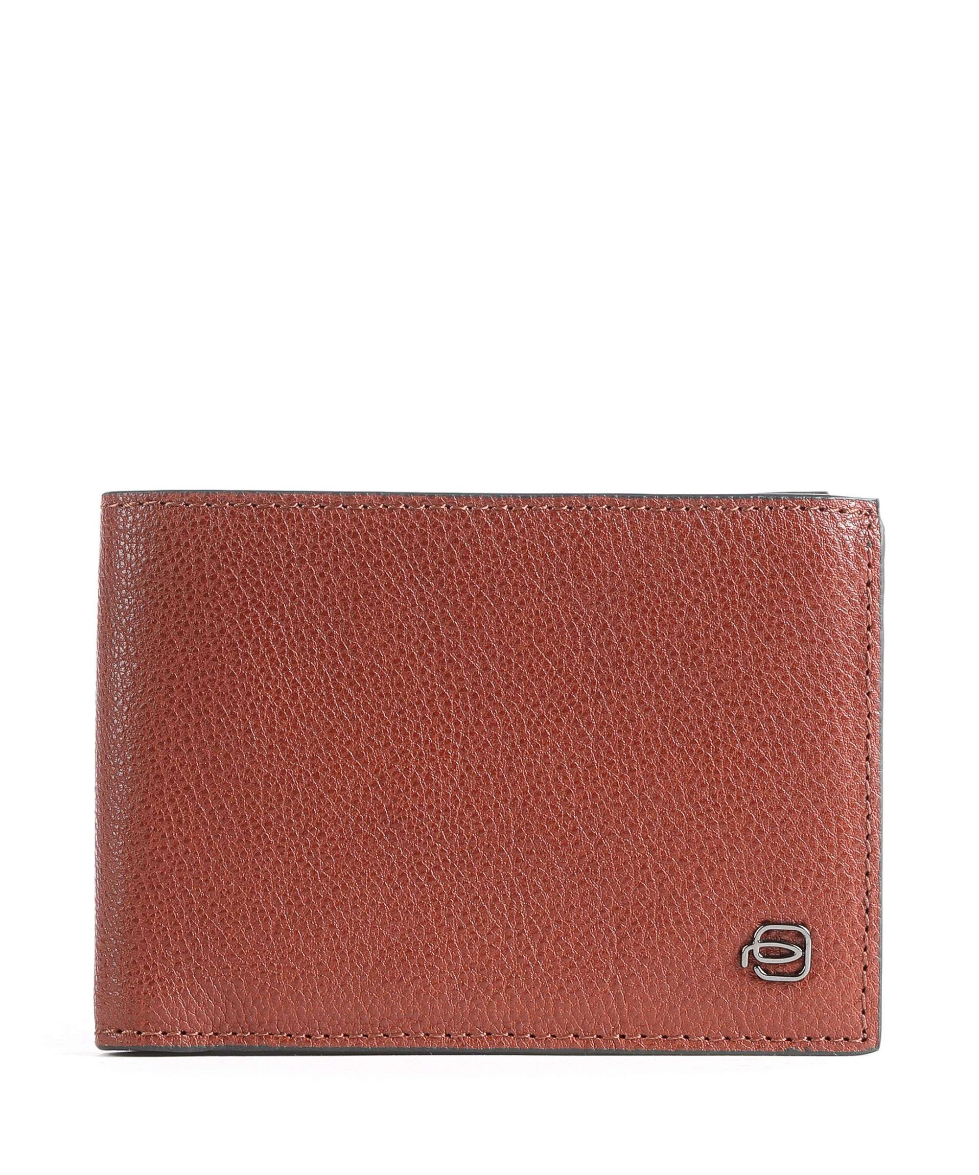 Piquadro Black Square Wallet tabacco