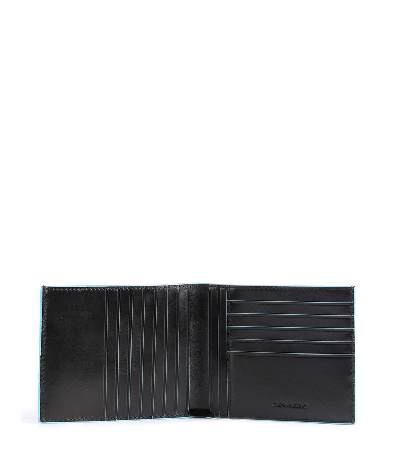 Piquadro Blue Square Credit card holder black