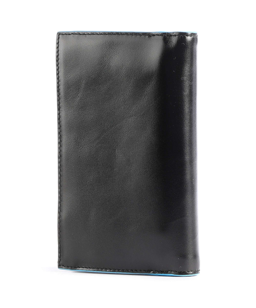 Piquadro Blue Square RFID Credit card holder black