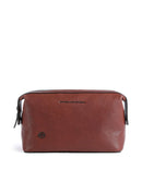 Piquadro Black Square Toaletná taška cuoio