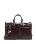 Piquadro Blue Square Weekend bag mahogany