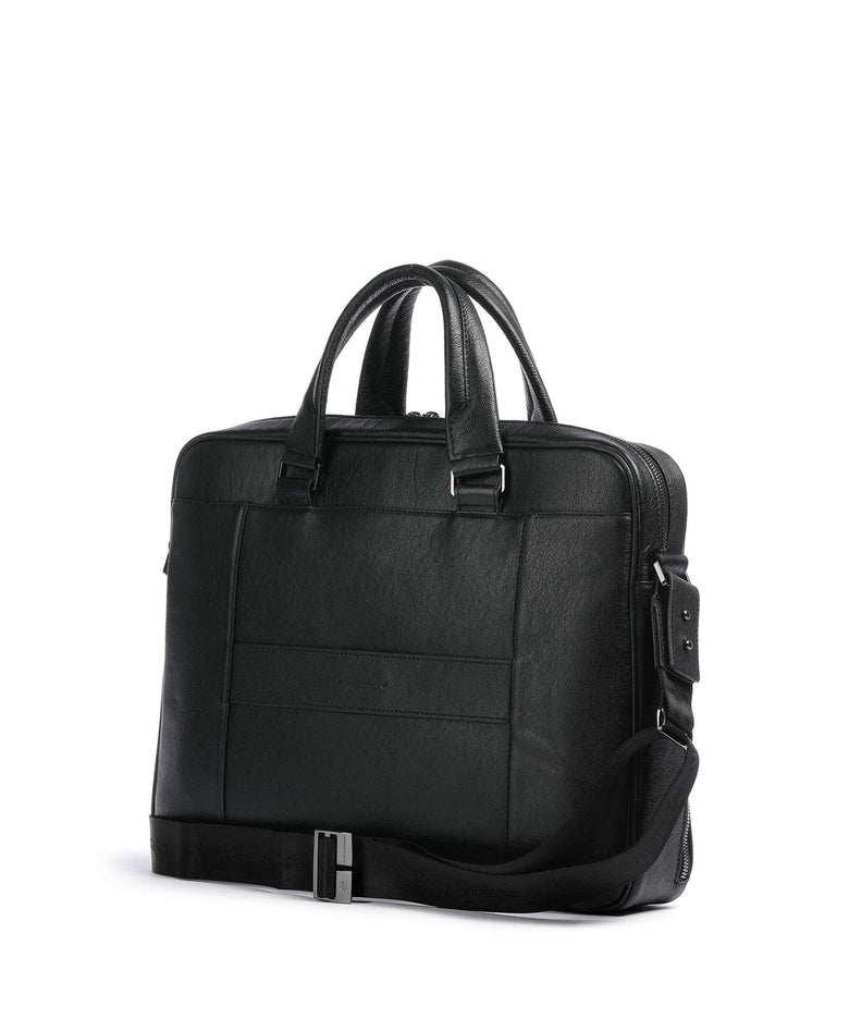 Piquadro Black Square Briefcase black