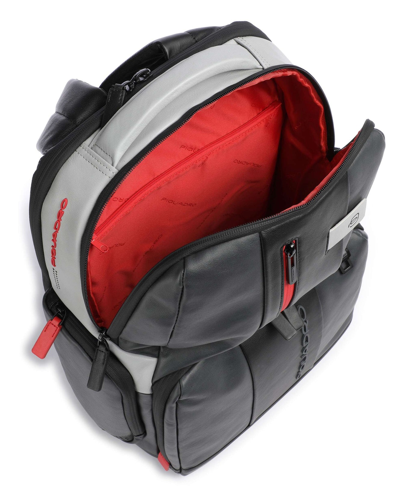 Piquadro Urban Laptop backpack grau/schwarz