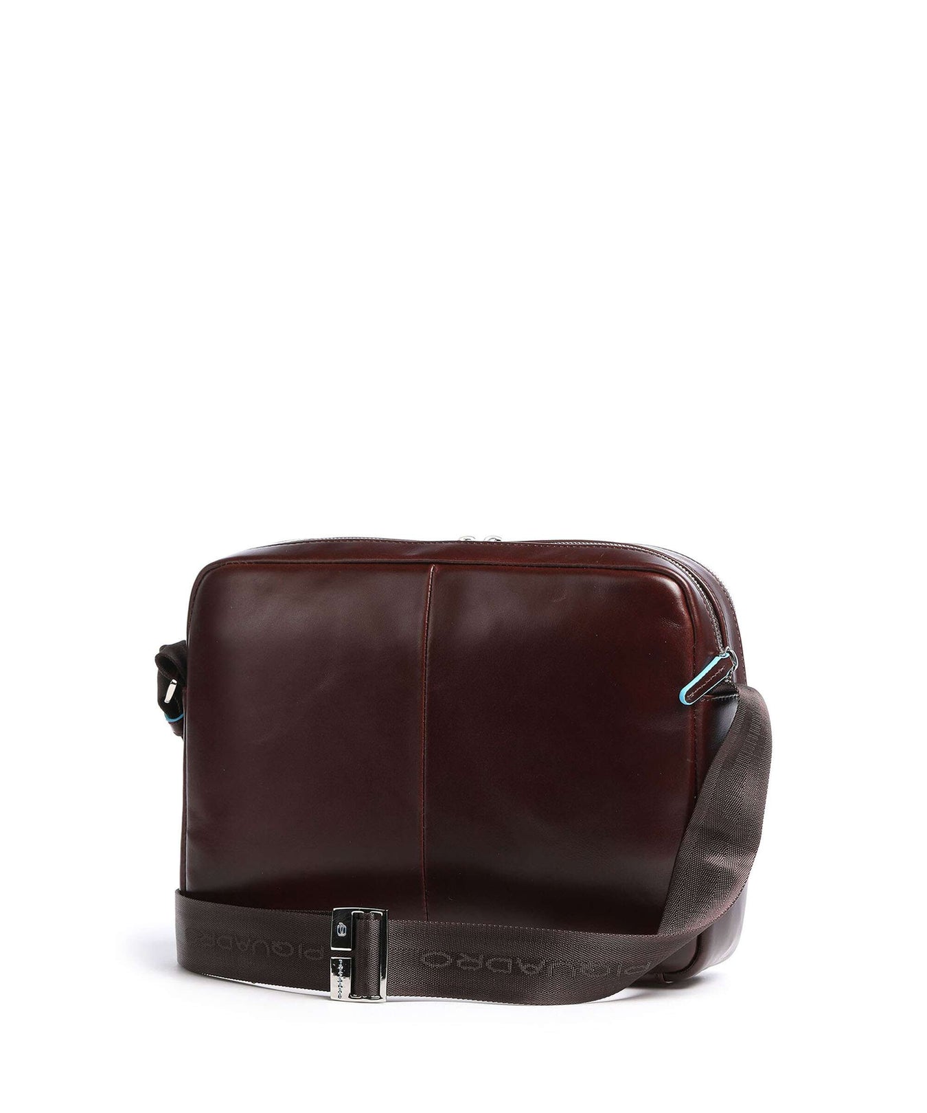 Piquadro Blue Square Briefcase mahogany