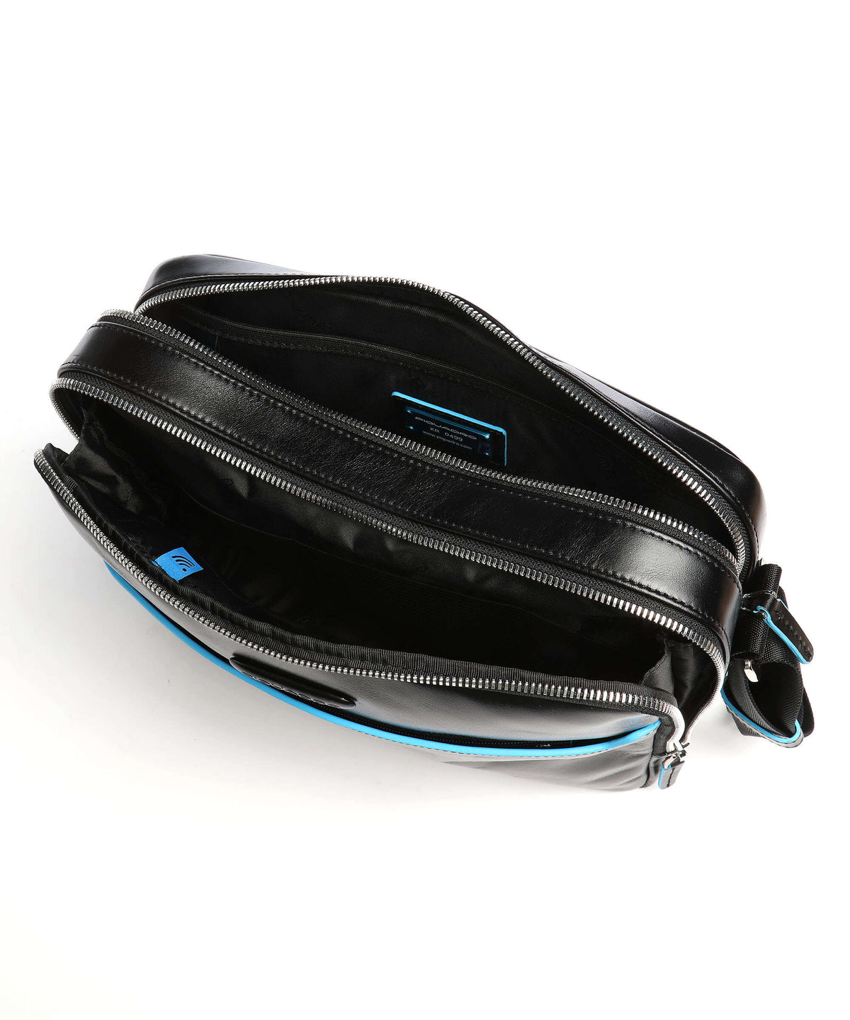 Piquadro Blue Square Briefcase black