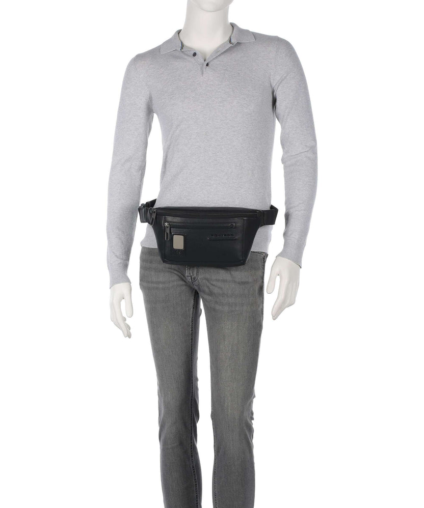 Piquadro AKRON Fanny pack nero