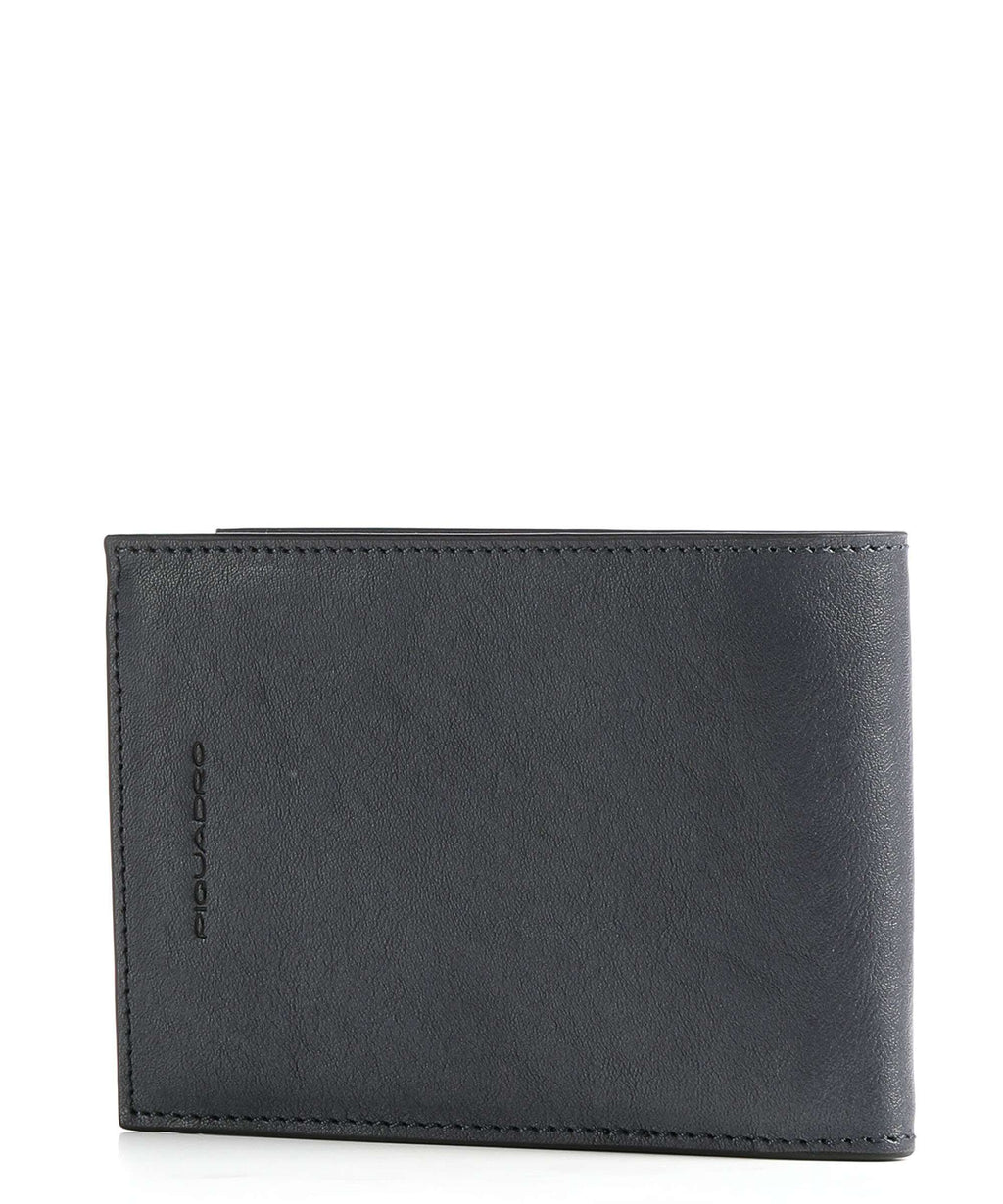 Piquadro Black Square RFID Wallet blue ocean