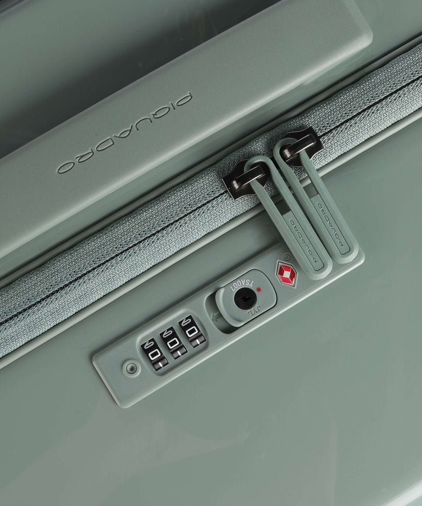 Piquadro PQ Light Spinner (4 wheels) green