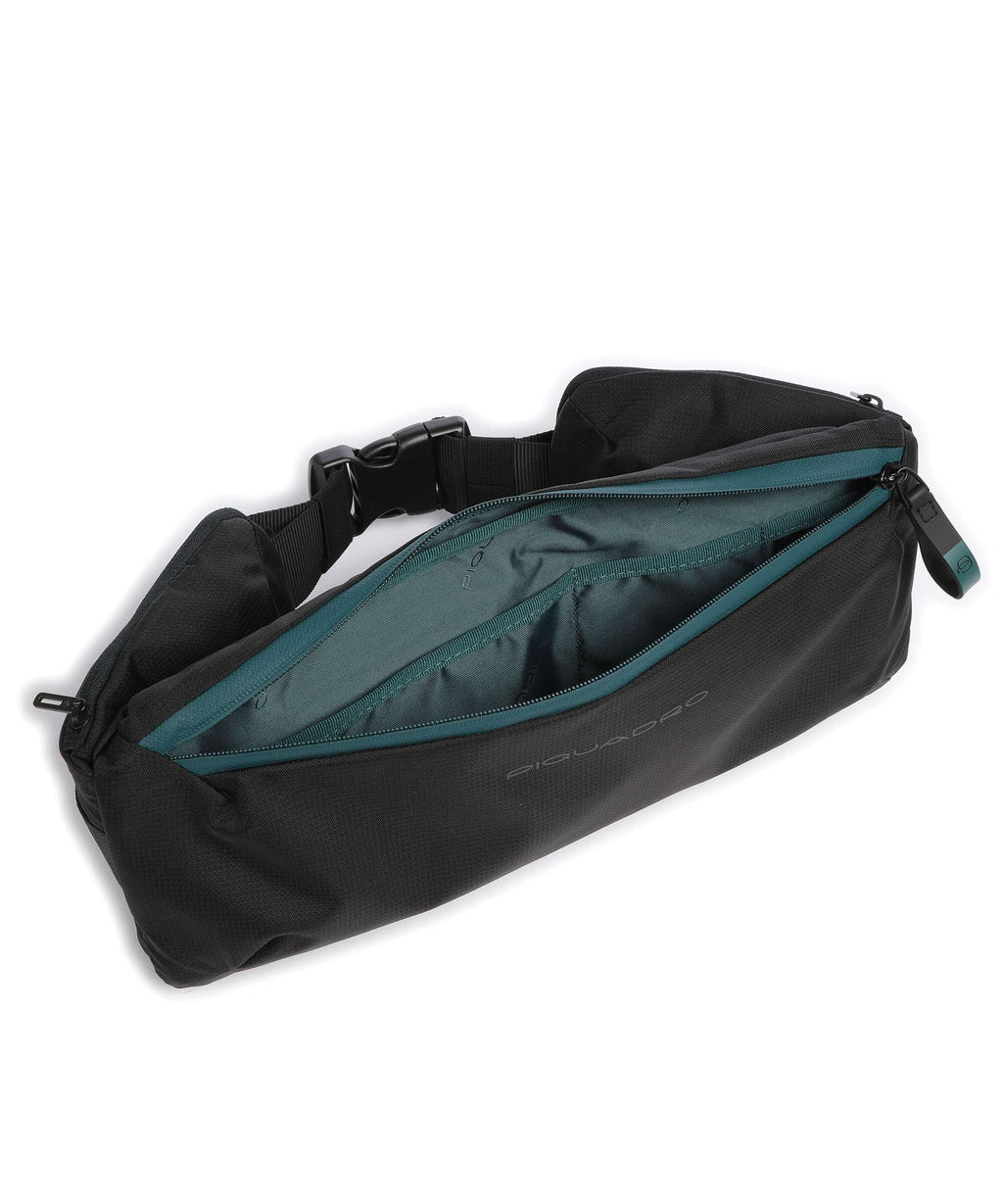 Piquadro Corner H2O Belt bag black
