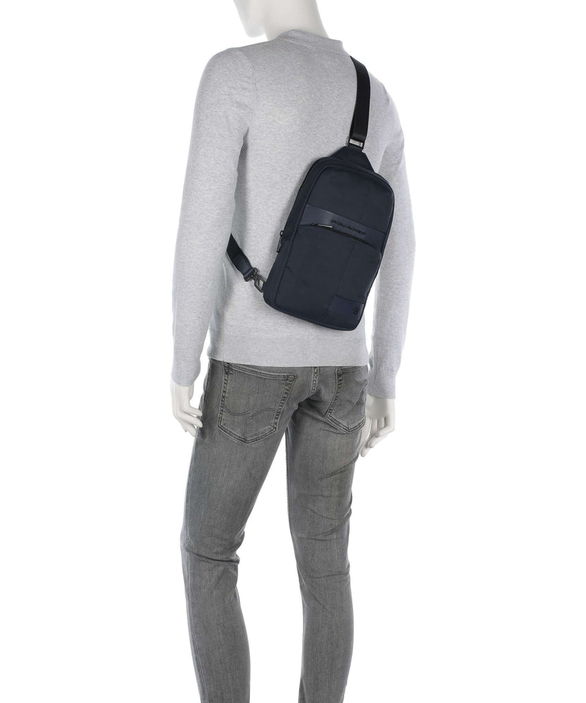 Piquadro Wollem Sling bag blu notte