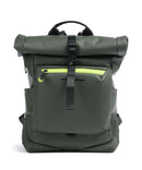 Piquadro Corner 2.0 Rolltop batoh green