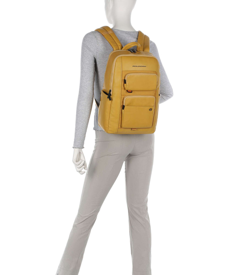 Piquadro Liko Backpack curcuma