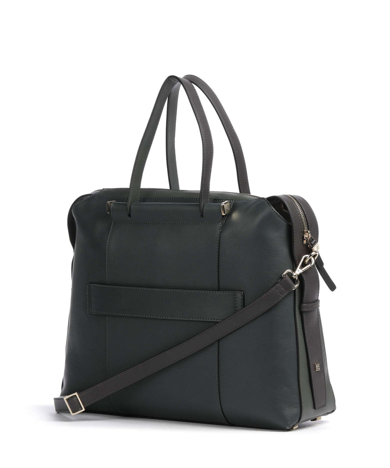 Piquadro Circle Briefcase verde bosco/verde oliva