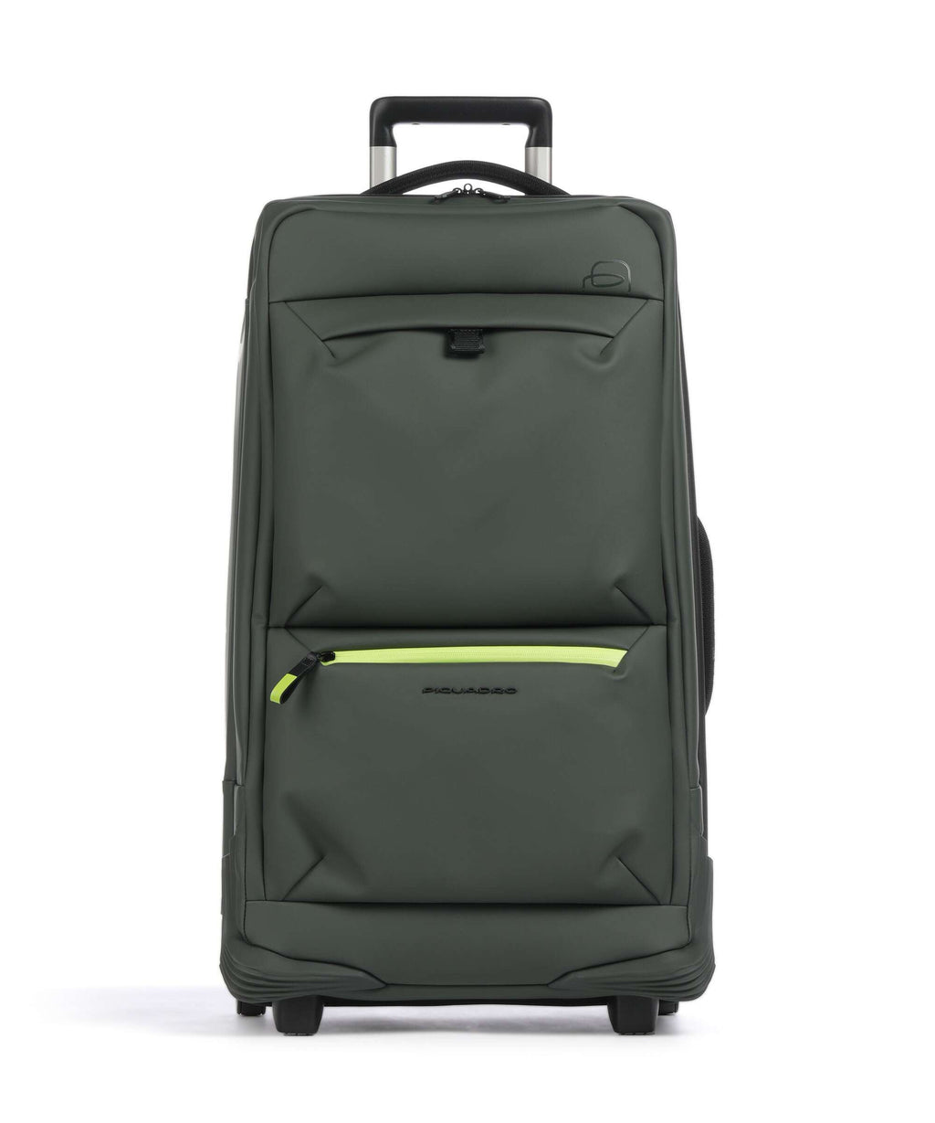 Piquadro C2OW Travel bag with wheels verde foresta