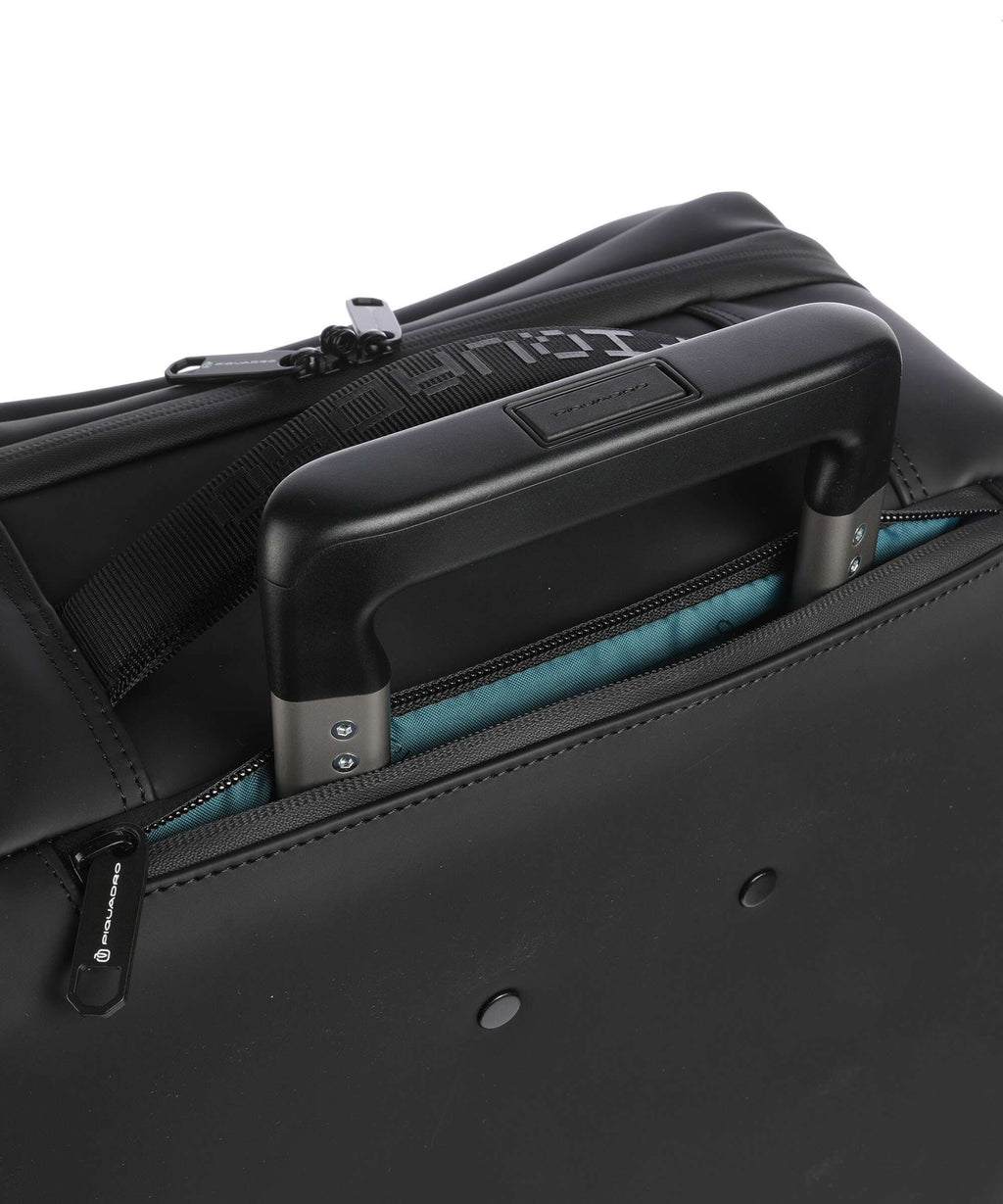 Piquadro C2OW Travel bag with wheels nero