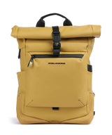Piquadro Corner 2.0 Rolltop batoh ocra