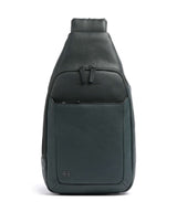 Piquadro Black Square Taška typu sling verde bosco/verde oliva