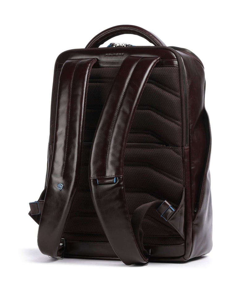 Piquadro Blue Square Backpack mogano