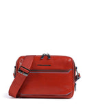 Piquadro Blue Square Taška cez rameno tabacco