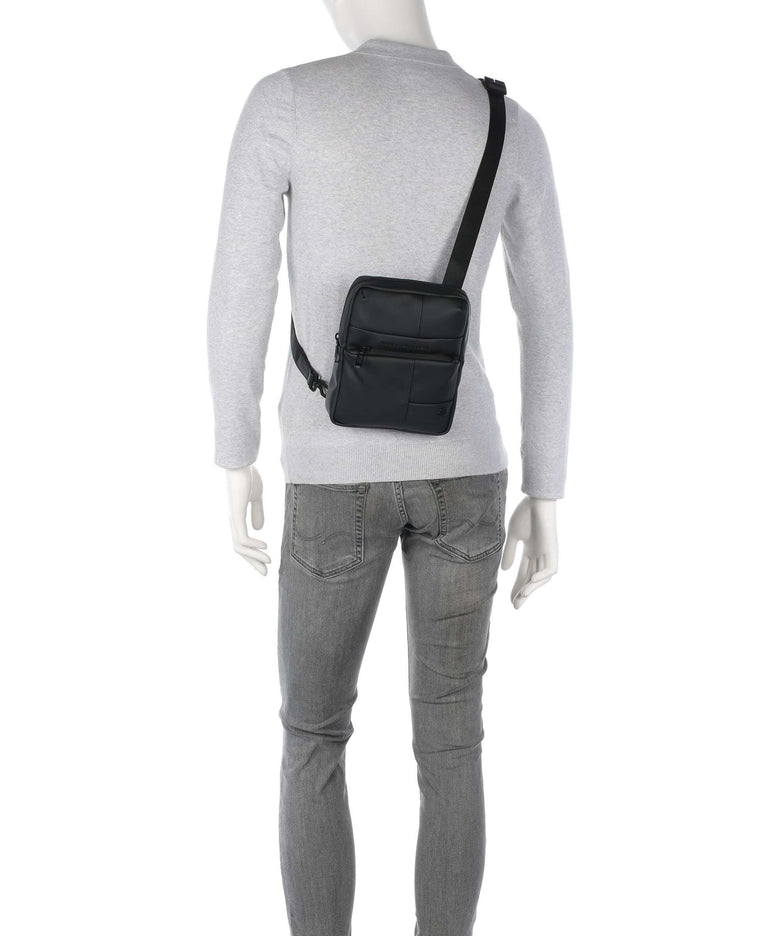 Piquadro Wollem W129 Crossbody bag nero