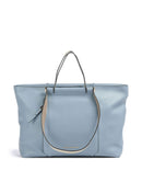 Piquadro Circle Shopper light blue/beige