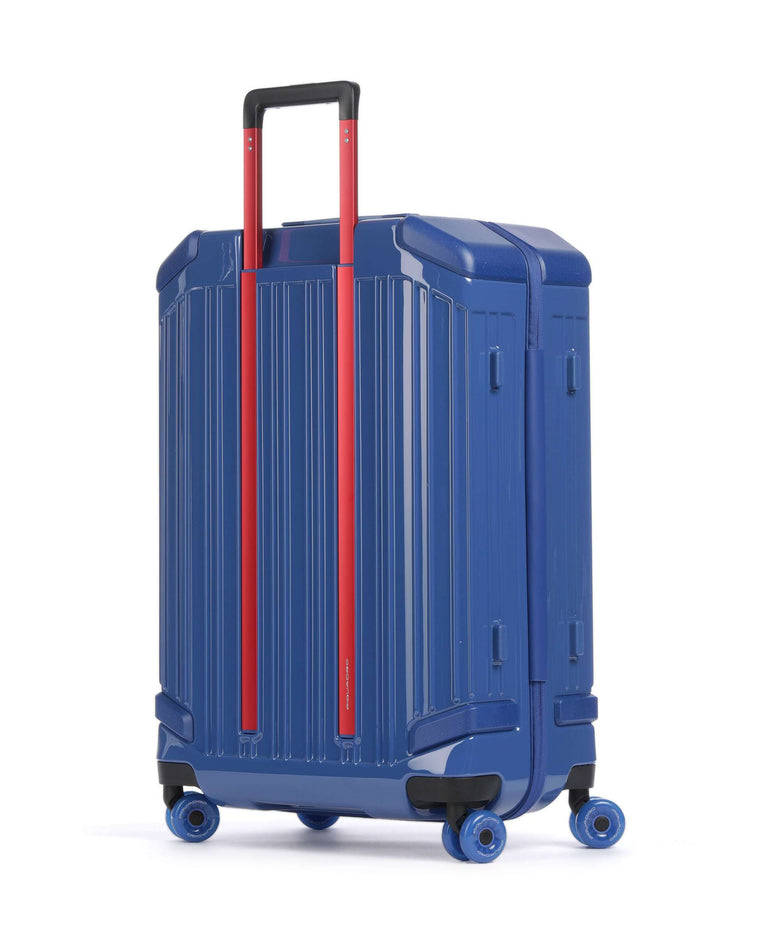 Piquadro POP Spinner (4 wheels) blue