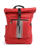Piquadro Corner Special Ducati Rolltop batoh red