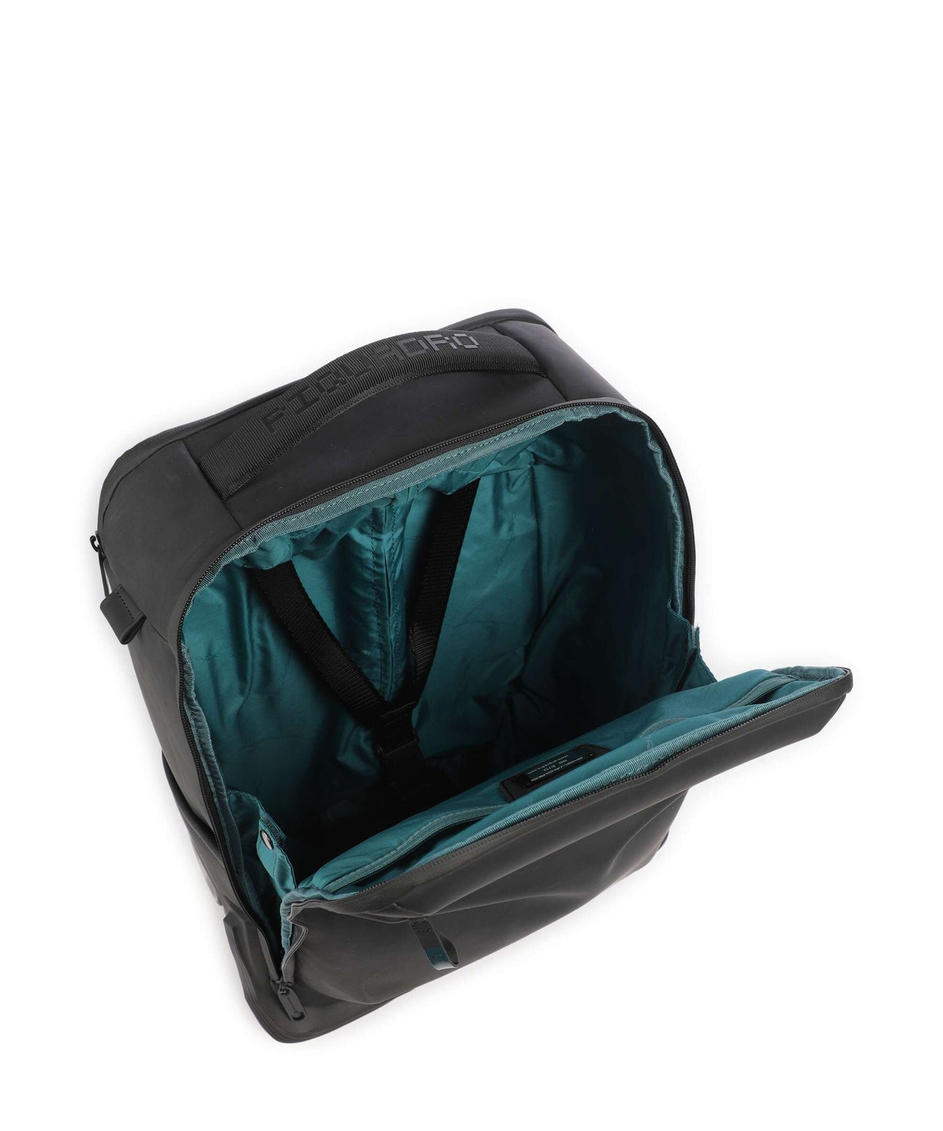 Piquadro C2OW Backpack with wheels nero