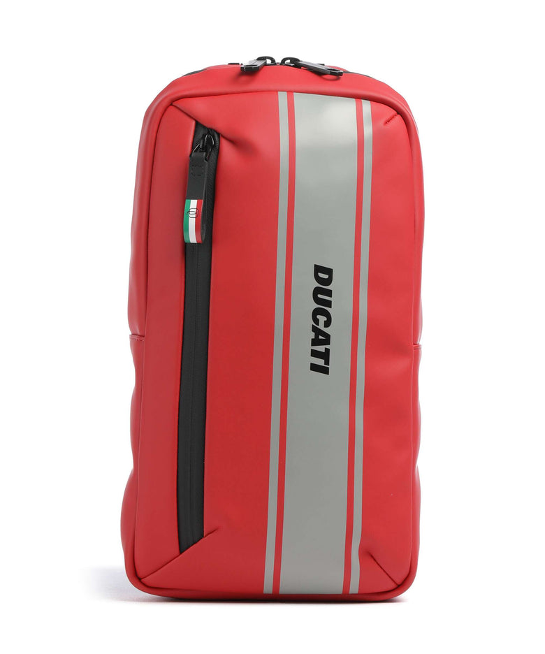 Piquadro Ducati C2OWD Sling bag rosso