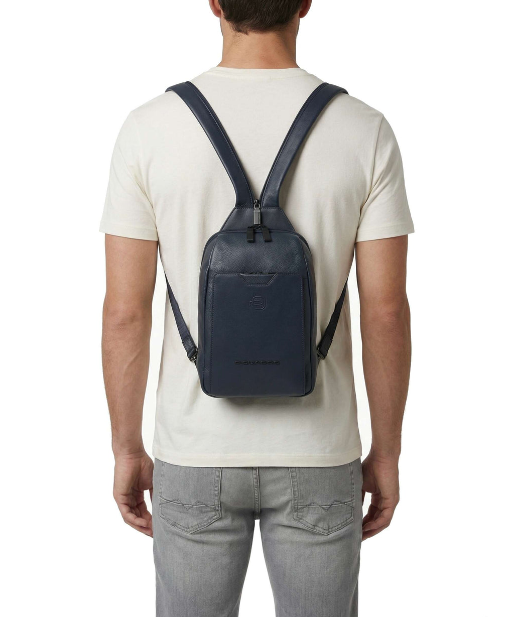 Piquadro Ael Sling bag blue