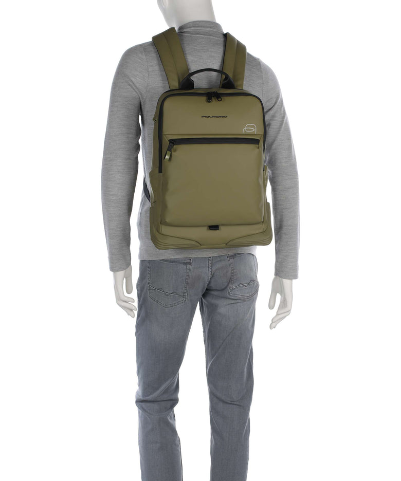 Piquadro C2OWD Backpack light green