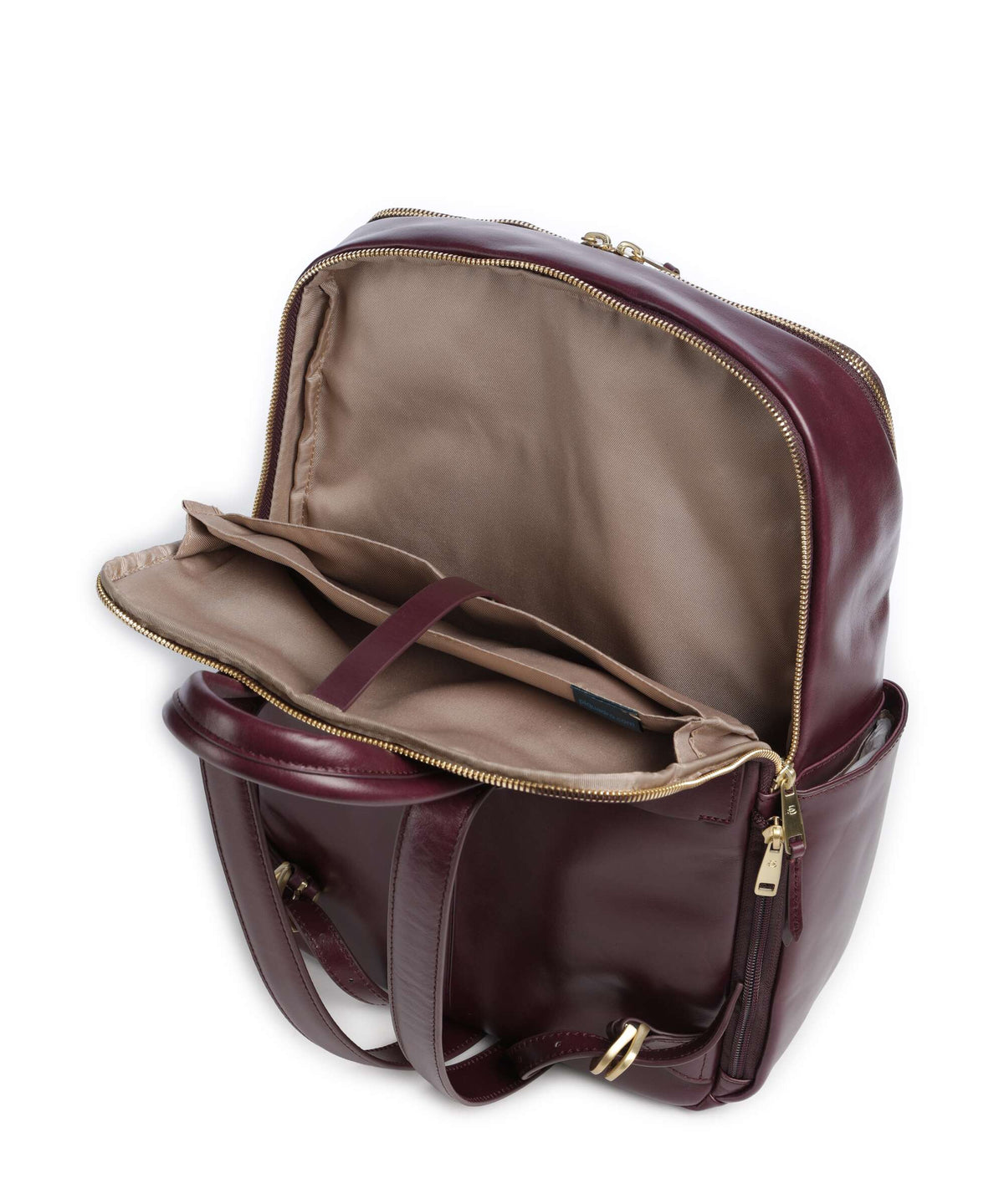 Piquadro Blue Square Backpack bordeaux