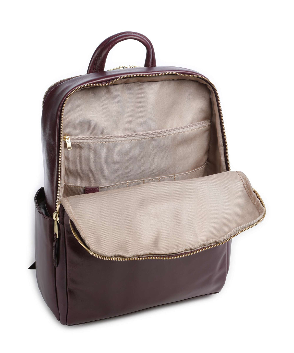 Piquadro Blue Square Backpack bordeaux