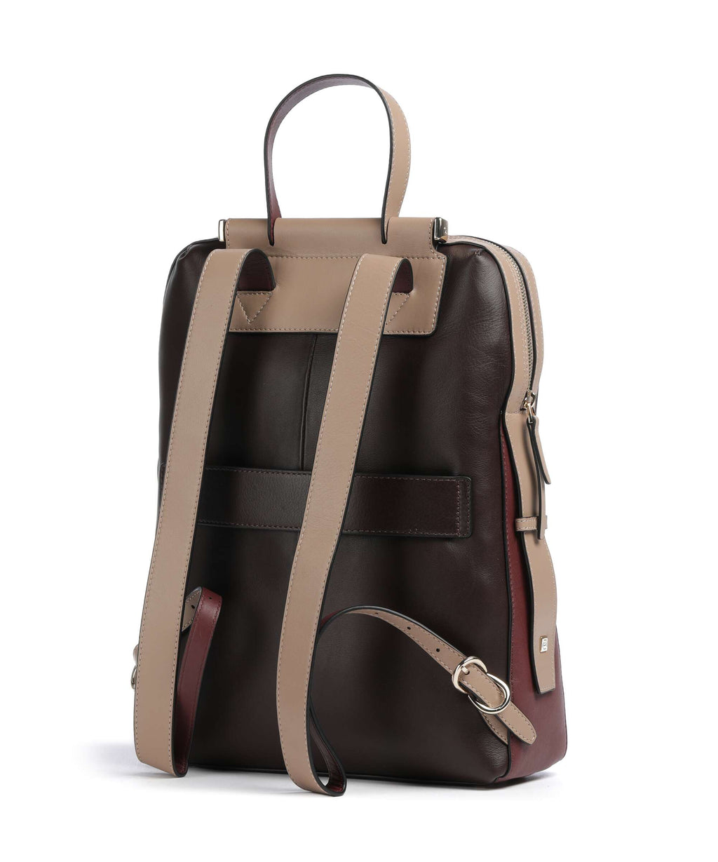 Piquadro Circle Laptop backpack bordeaux/pink